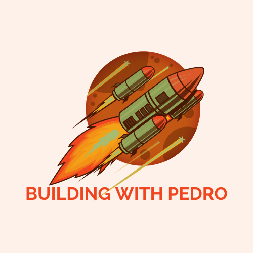 Building with Pedro rocket logo